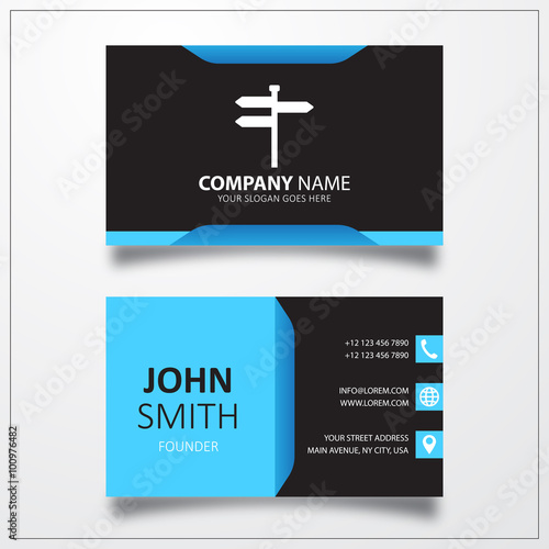 Road sign icon. Business ca...