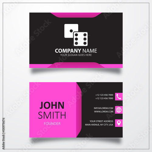 Dice sign icon. Business ca...
