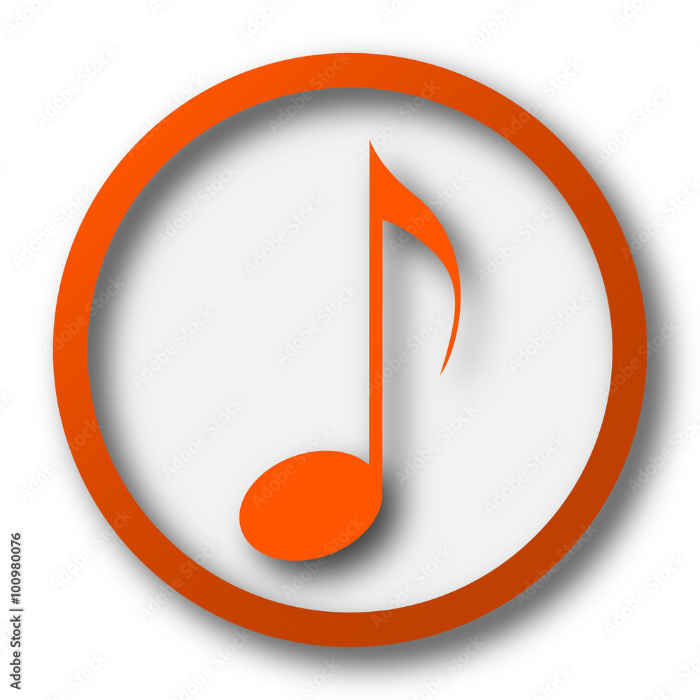 Obraz premium Musical note icon