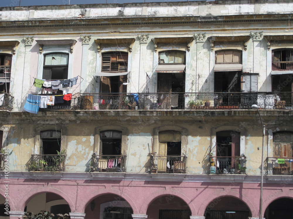 Urban background in Havana