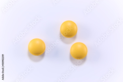 yellow pills