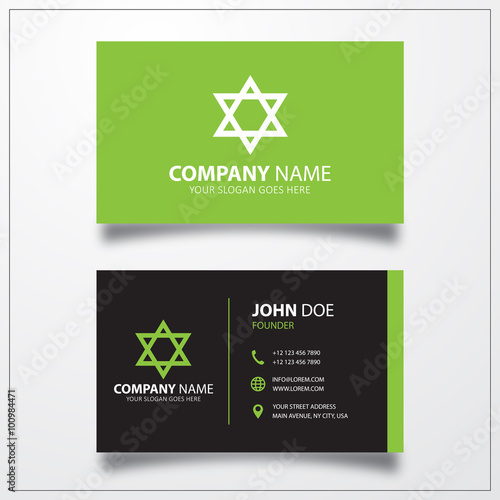 Star of david icon. Busines...