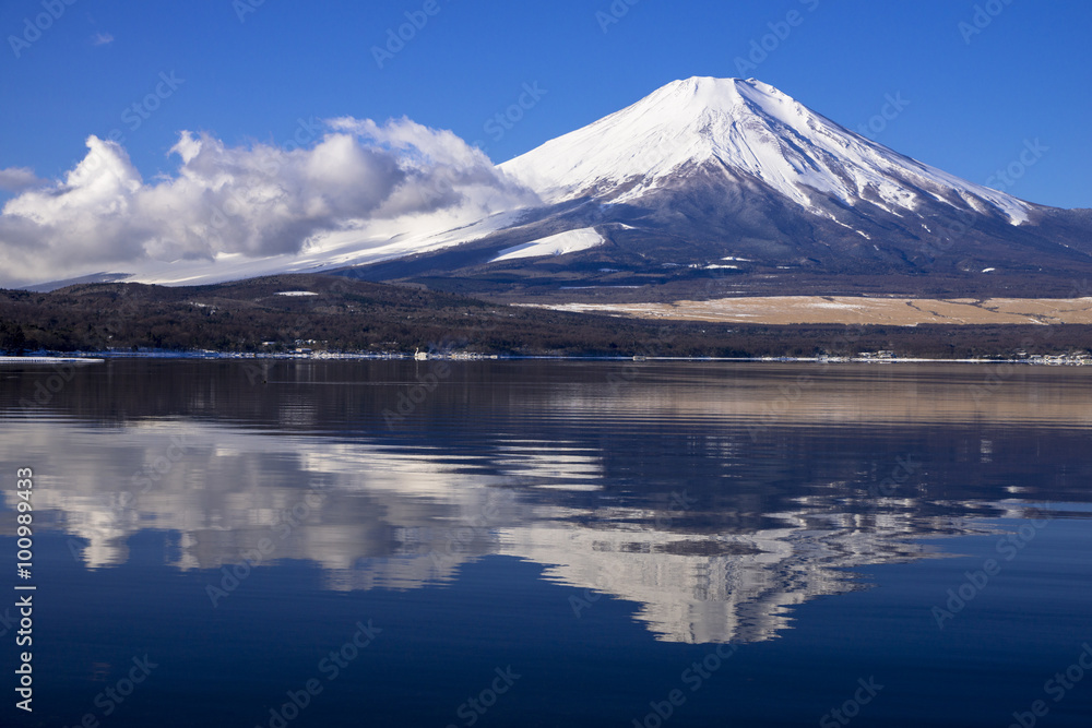 山中湖より富士山