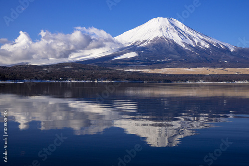 山中湖より富士山