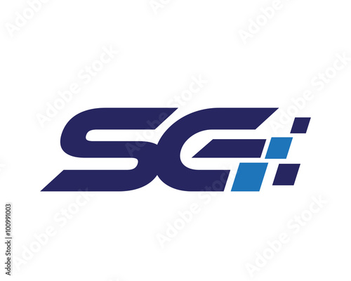 SG digital letter logo