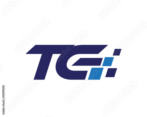 TG digital letter logo