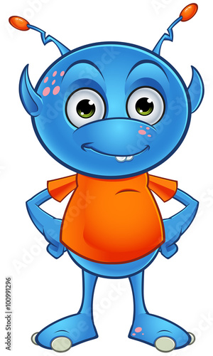 Light Blue Alien