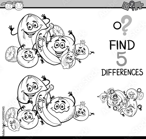 educational task coloring book