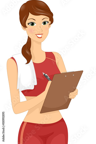 Girl Fitness Trainer