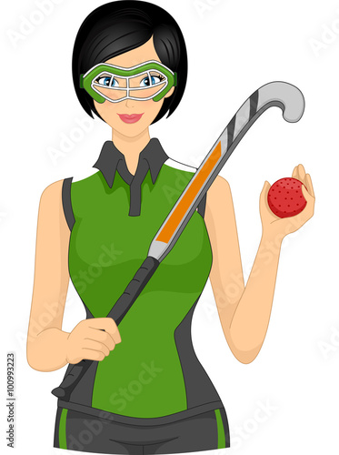 Field Hockey Player