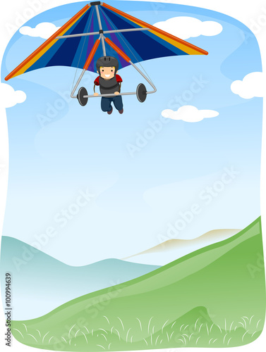 Stickman Hang Gliding