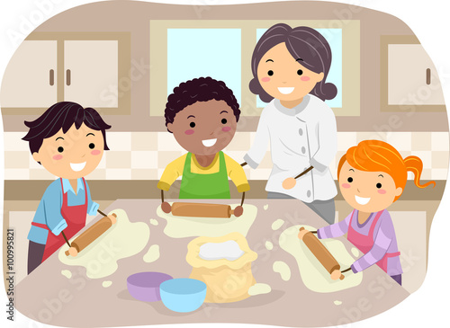 Stickman Kids Homemade Pizza