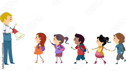 Stickman Kids Student Drill