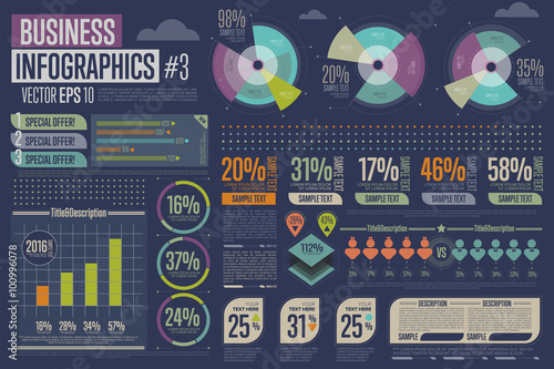 Infographic, infographic elements. Graph, vector infographic, chart, graphic, icons, arrow, charts and graphs, timeline. Business Infographic, abstract infographic icon. Set of Infographic symbol.