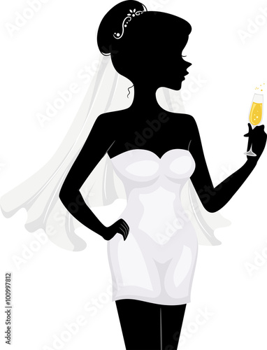 Bachelorette Silhouette