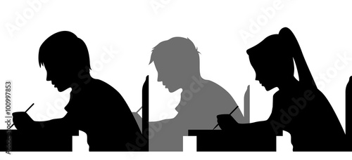 Exam Silhouette
