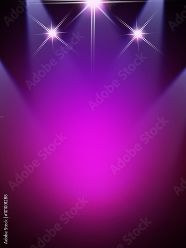 Colorful stage background