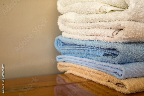 Fold fabric towel 