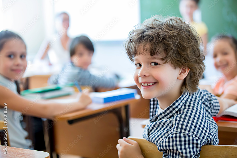 Fototapeta premium Smiling boy