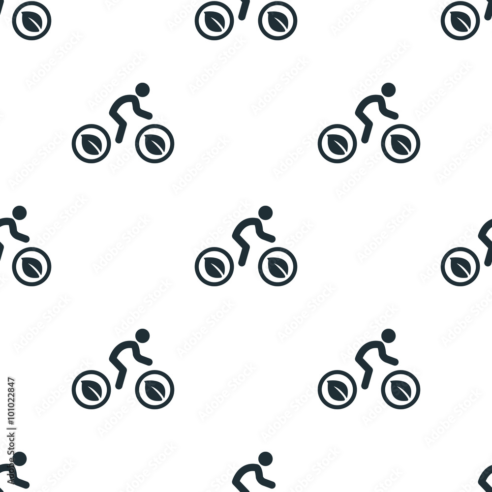 eco cyclist icon eco cyclist icon