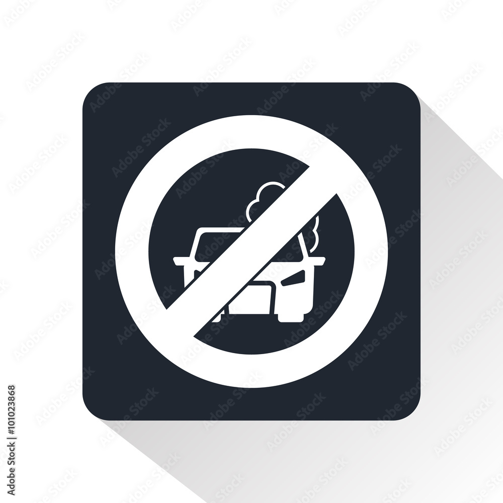 prohibitio pollute the air icon prohibitio pollute the air icon