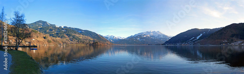 Panoramabild von Zell am See