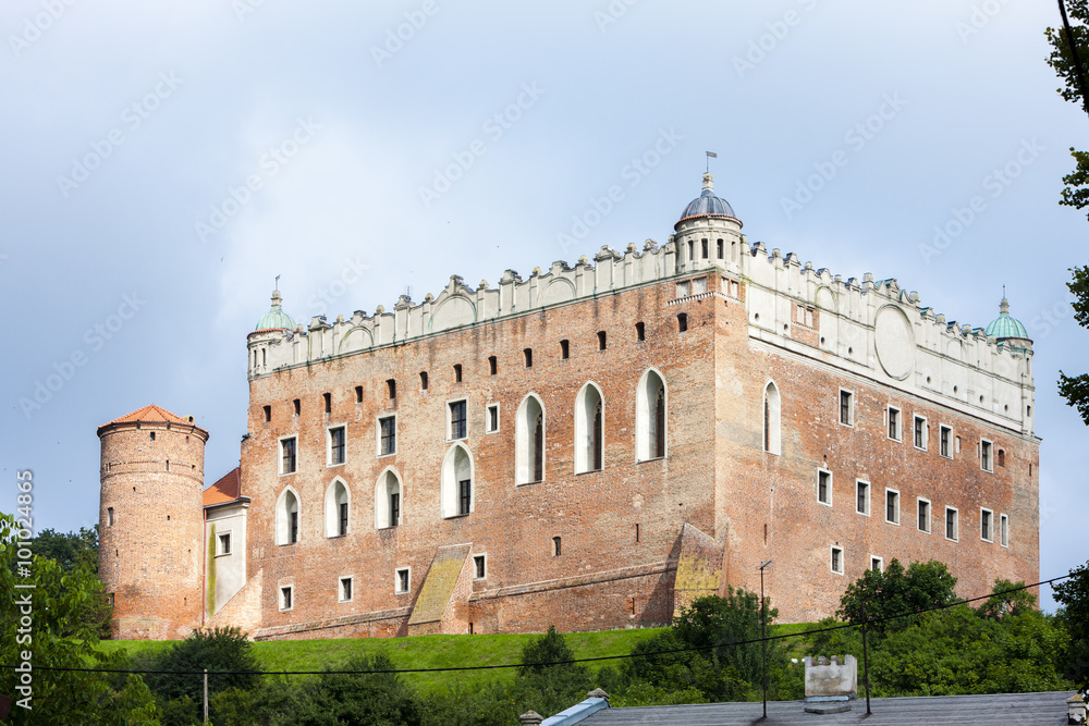 Castle in Golub Dobrzyn, Kuyavia-Pomerania, Poland