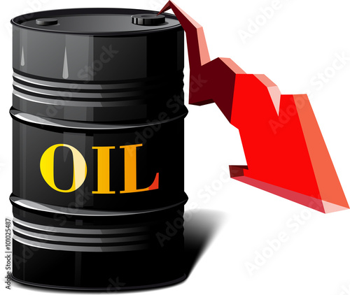 barrel of oil and the falling prices