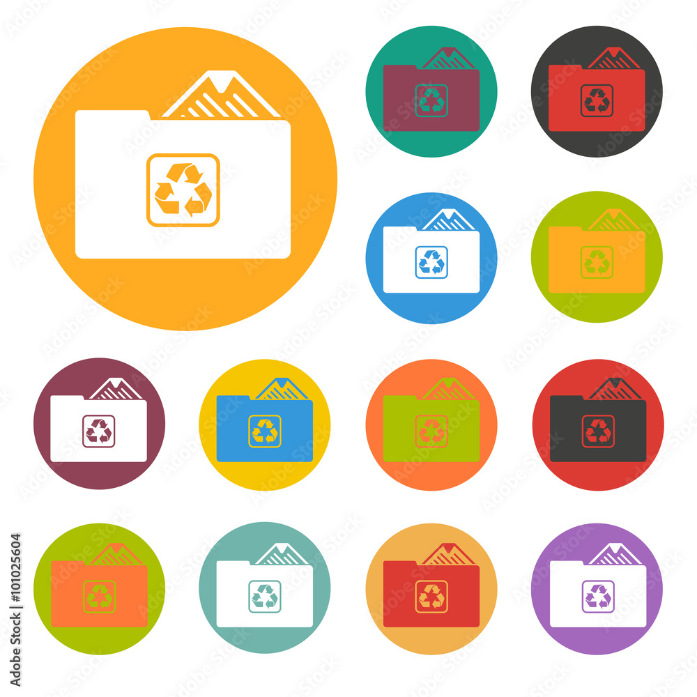 folder with documents icon