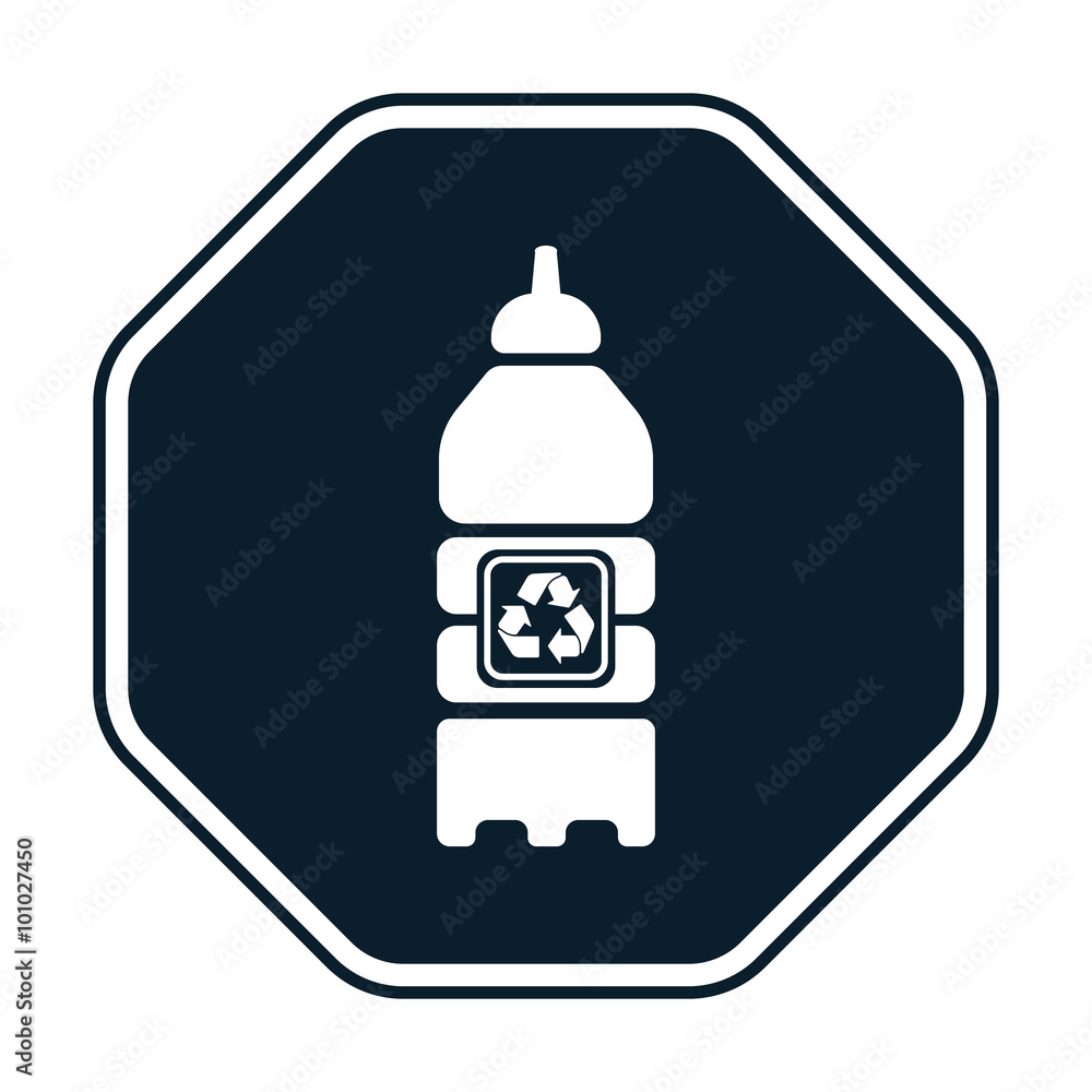 recycling bottle icon recycling bottle icon