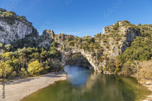 Gorges de l'Ardeche - Pont d´Arc - Vallon (France)