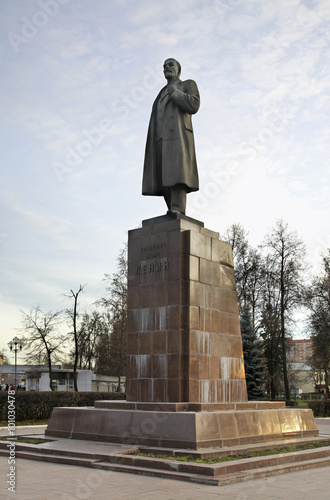 Monument to Lenin in Podolsk. Russia