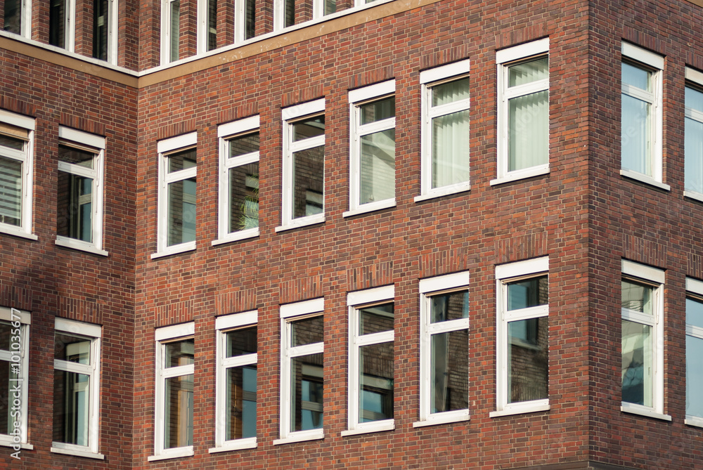 Fassade eines Bürogebäudes 