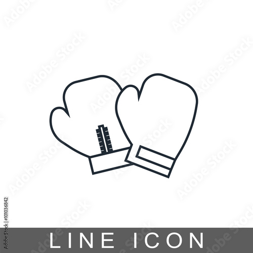 icon boxing gloves
