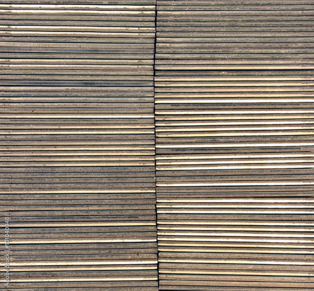 Stacks of iron plates horizontal layers metal texture background Stacks of iron plates horizontal layers metal texture background