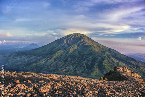 Merbabu volcano in Java