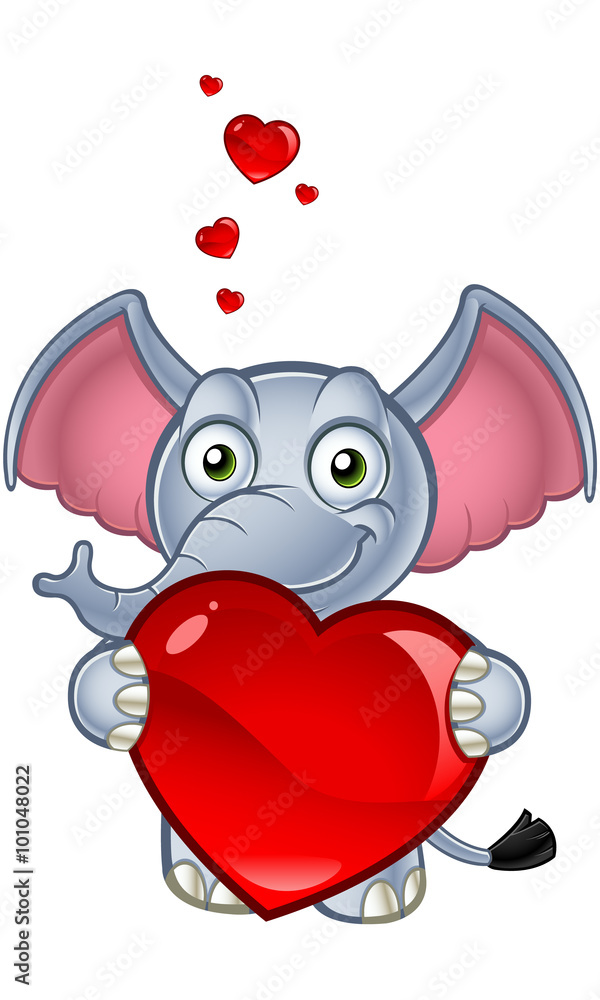 Elephant Character Elephant Character
