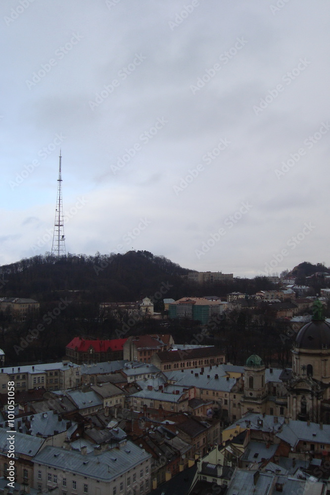 Lviv cityscape