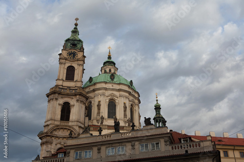 Saint Nicholas' Church at Mala Strana in Prague, Czech Republic © Vladimir Wrangel