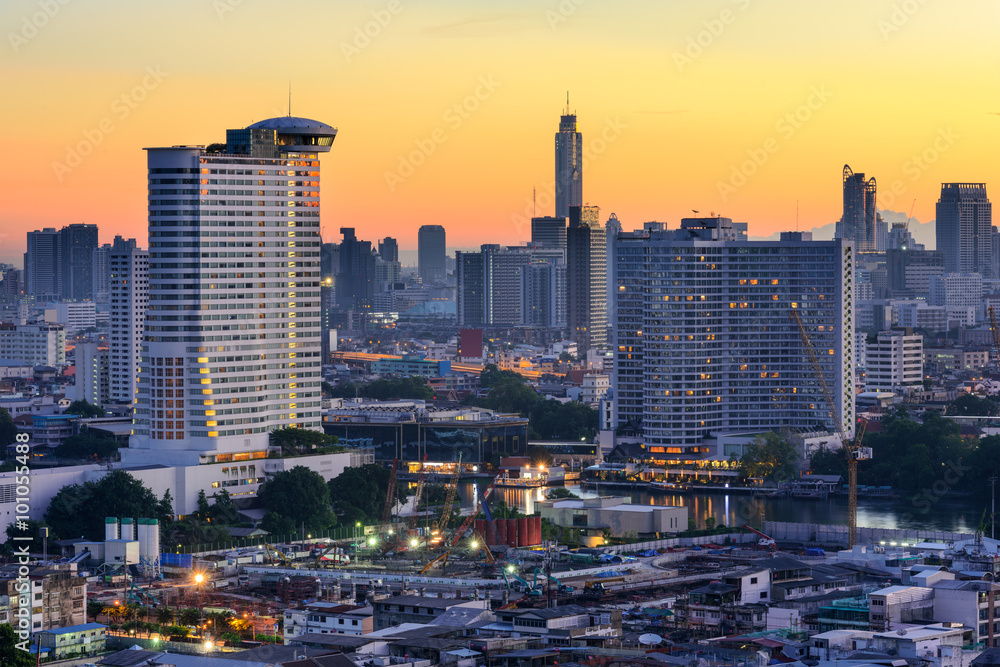 Fototapeta premium Bangkok Thailand Cityscape