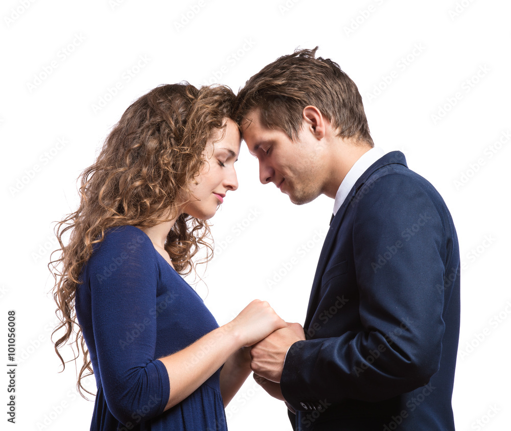 Beautiful young couple Beautiful young couple