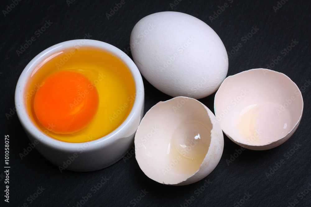 Cooking concept. Closeup shot of fresh chicken eggs Cooking concept. Closeup shot of fresh chicken eggs