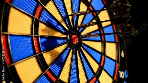 dart spiel ansicht seitlich