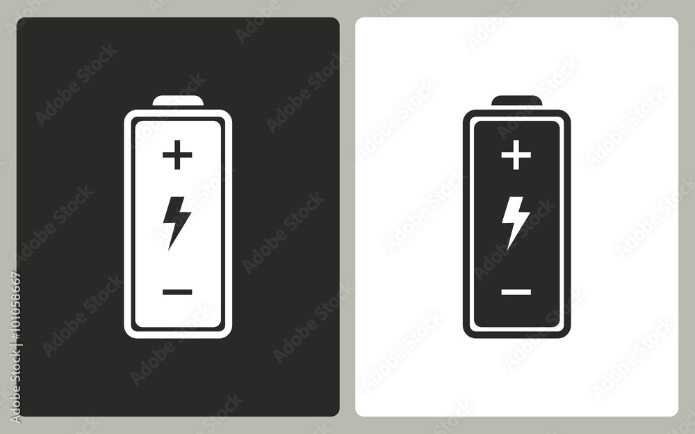 Battery - vector icon. Battery - vector icon.