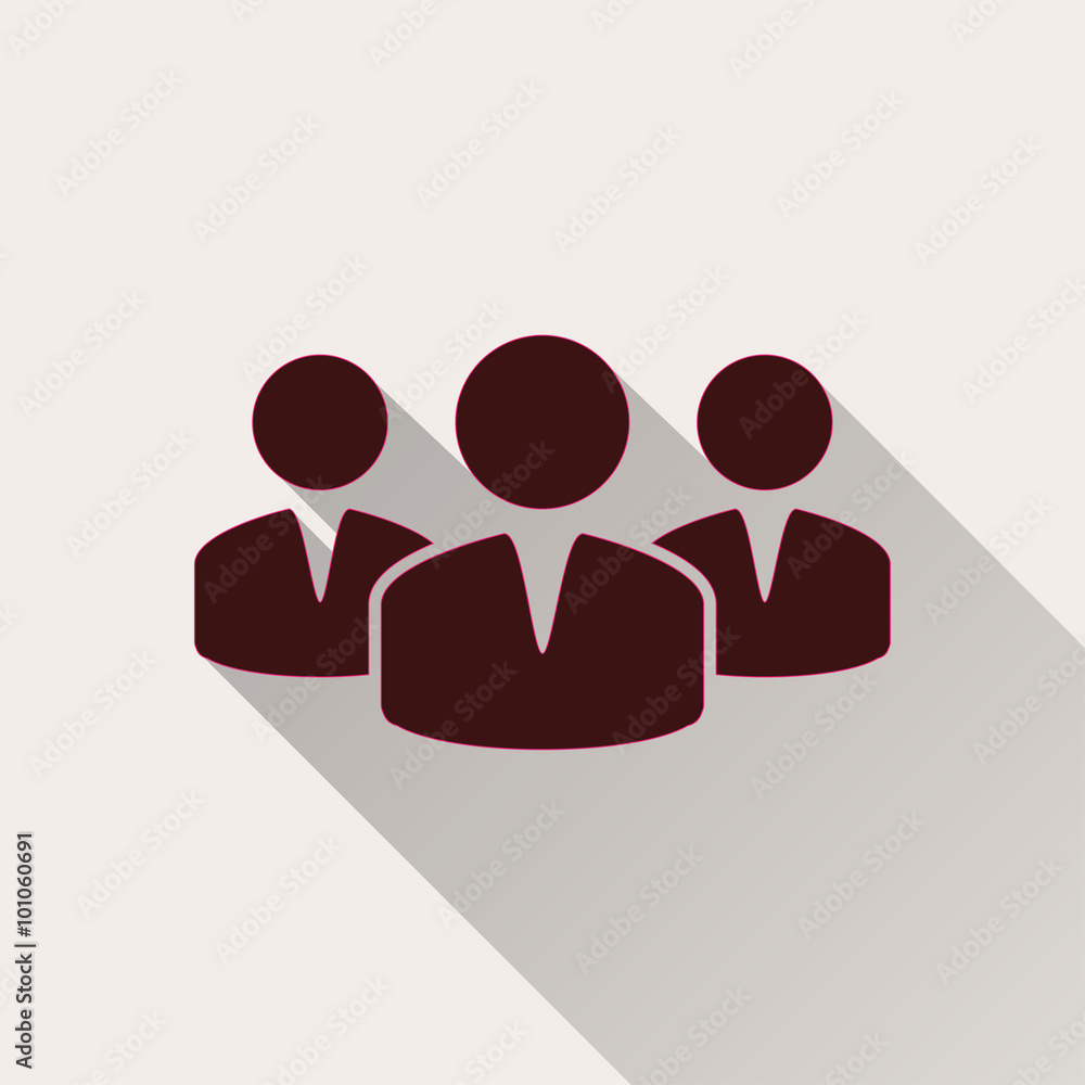People - vector icon. People - vector icon.