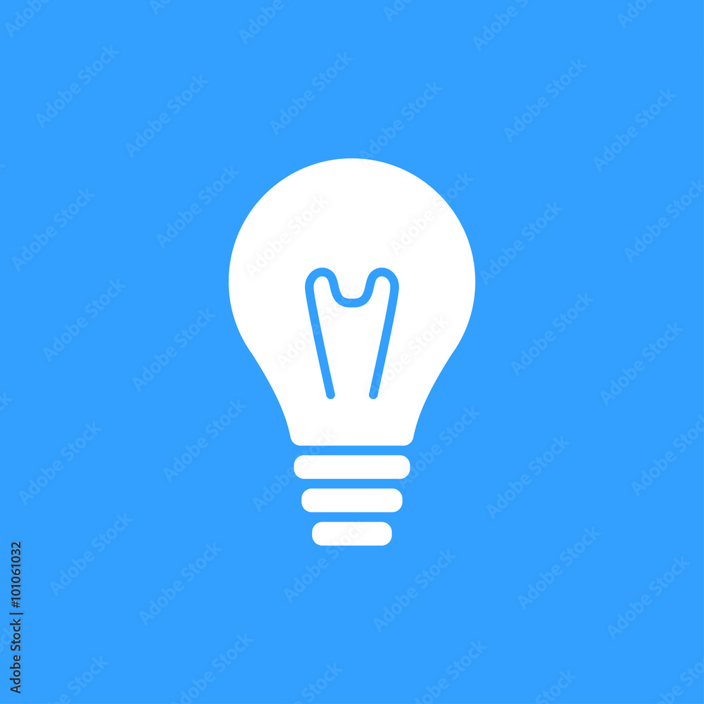 Lamp - vector icon. Lamp - vector icon.