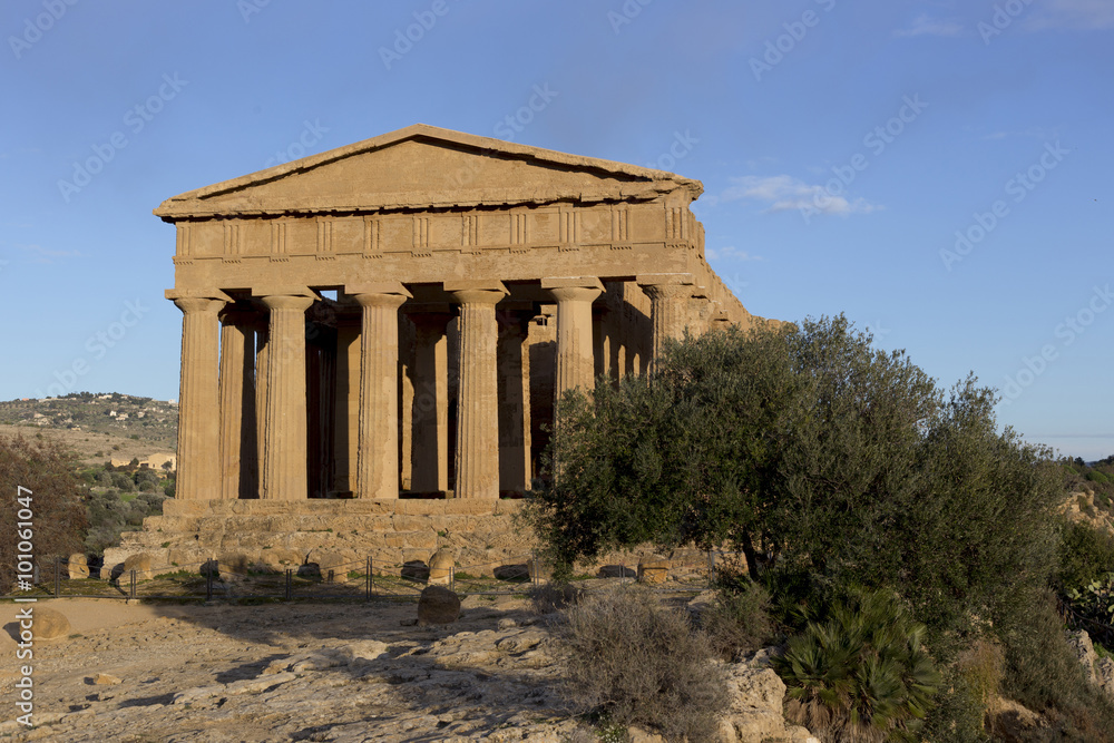 Agrigento temple in Sicily