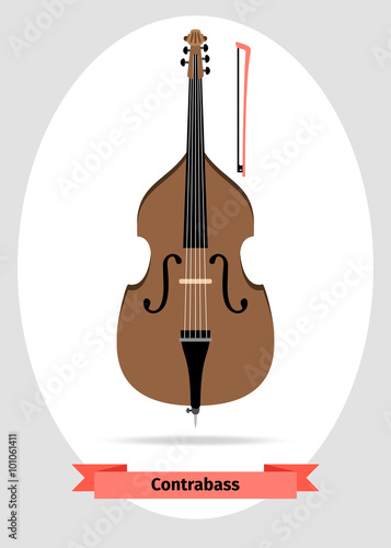 Musical instrument double bass