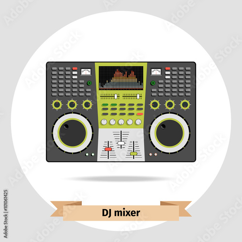DJ mixer table