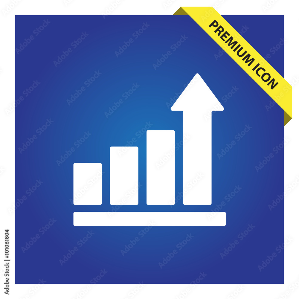 Statistic, chart, growth sign icon Statistic, chart, growth sign icon